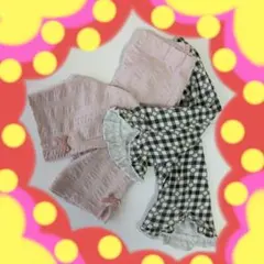 女児キッズハーフパンツ