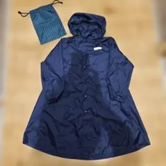 familiar フード　レインコート 収納袋付き　ファミリア　雨具　130