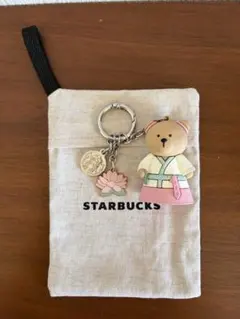 STARBUCKS 韓国限定ベアリスタ 열쇠 고리