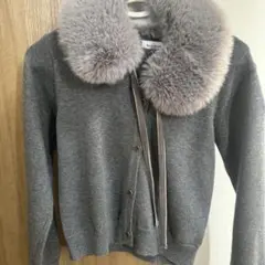 kate spade グレー カーディガン 140