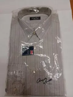 Double2. ストライプ長袖ワイシャツ 38-78