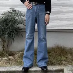 GAP フレアパンツ　メンズ　00s vintage ブーツカット　デニム