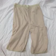 ペチコート レース付インナーパンツ　 2枚 LL ウール混　防寒 起毛