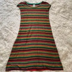 Sybilla シビラ Jocomomola ホコモモラ ボーダーワンピース