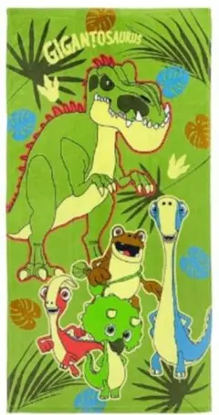 ギガントサウルス ロッキー ビル マズ タイニー 恐竜 バスタオル タオルケット