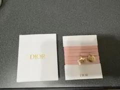 Dior ピンクレザーブレスレット