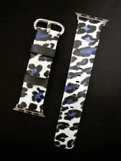 アップルウォッチ バンド ベルト ヒョウ柄 レオパード