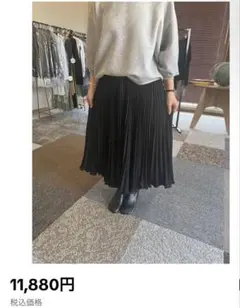 ⭐︎Mal レレレさん⭐︎プリーツスカートブラックのサムネイル