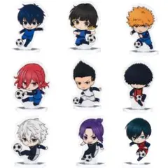 【匿名配送】ふらっと ならぶんです ブルーロック [全9種セット] ガチャ