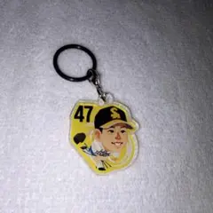福岡ソフトバンクホークス 47 大関友久 アクリルキーホルダー
