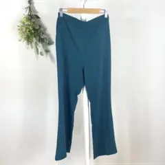 T1153 ラコレ　スラックス　S 美品　綺麗め　グリーン　ウエストゴム　セール