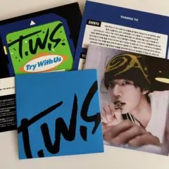 TWS try with us ドフン トレカ 特典 ユニバ アルバム - メルカリ