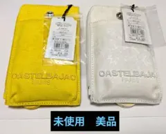 未使用　CASTELBAJAC　カステルバジャック　スマホショルダーバック　黄色のサムネイル
