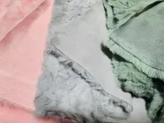 ブラシファー生地 3色セット