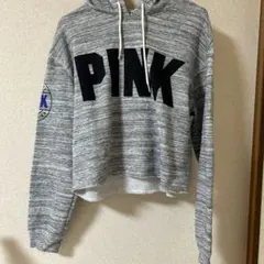 PINK クロップド丈パーカーのサムネイル