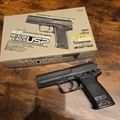 H&K USP 電動ガン シルバー/ブラック ジャンク - メルカリ
