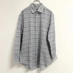 【極美品】LOUIS VUITTON 長袖シャツ トップス 総柄 グレー系 XLのサムネイル