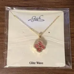 【ネックレス】LuLuDiy Glitz Wave お花 ゴールド
