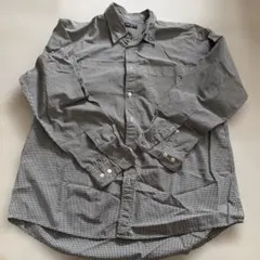 UNIQLO チェック柄 ボタンダウンシャツ XL