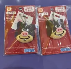 【新発売】アンパンマンミュージアム　神戸限定　ぶたまんまん　キーホルダー　2個