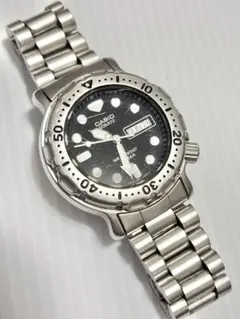 極上品】CASIO カシオ ダイバーウォッチ 腕時計 ボーイズ 20BAR - メルカリ