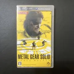 PSP METAL GEAR SOLID PEACE WALKER