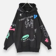【☆完売モデル☆入手不可☆ダメージ】ディーゼル ウォッシュ加工 刺繍パーカー 完売モデル☆入手不可☆ダメージ】ディーゼル ウォッシュ加工 刺繍