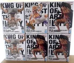 ワンピース　ルフィ　フィギュア　6体セット
