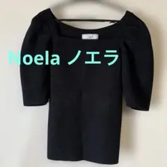 【Noela ノエラ】ブラック フリル 半袖