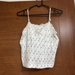 小花柄 ホワイトキャミソールのサムネイル