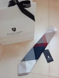 【新品ショップ袋付き】ブラックレーベル クレストブリッジ ネクタイ シルク