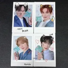 TXT インスタントフォト チェキ スペシャル 4枚セット