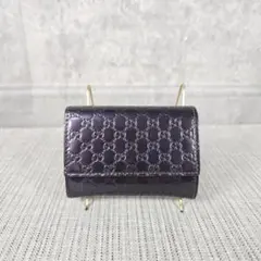 ち*わ様 GUCCI　グッチ　マイクロ　グッチシマ　小銭入れ　コインケース　カー