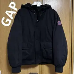 GAP ブラック ダウンジャケット Lサイズ　ユニセックス　メンズ　レディース