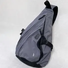 DJ HONDA　スリングバッグ　ワンショルダーバッグ　グレー　hロゴ　Y2K