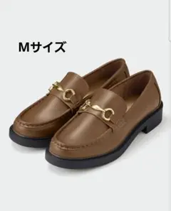 GU ビットローファー Mサイズ ブラウン