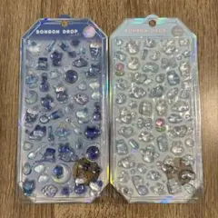 【正規品】ボンボンドロップシール オリジナル よるねこ みずいろ　シャーベット