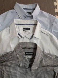 URBAN SETTER チェック柄　長袖シャツ3枚セット　カッターシャツ