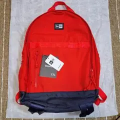 NEWERA デイパック 17L レッド/ネイビー
