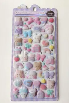 クーリア シール ふわふわドロップシール ぬいぬいふわふわ
