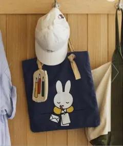 ミッフィー studio CLIP ポーチ付きトートバッグ