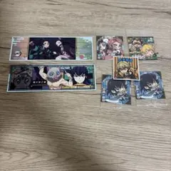 鬼滅の刃 ステッカー　シール 6枚セット　竈門炭治郎　ねずこ　我妻善逸　伊之助