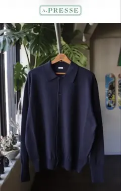 CLESSTE クレスト カシミアニットポロシャツ 2 - メルカリ