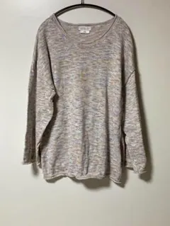 CIAOPANIC TYPY　オーバーサイズ長袖セーター マルチカラー