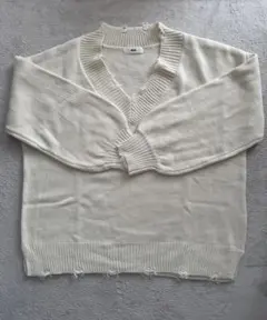 WEGOアイボリーニット