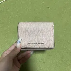 MICHAEL KORS 三つ折り財布 ピンク