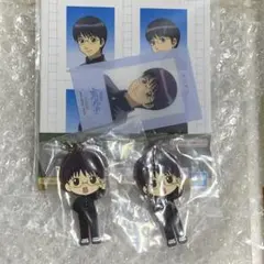 一番くじ　銀八先生　銀魂　証明写真風ステッカー　　志村新八　3点