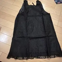 黒いエプロン Mサイズ　冠婚葬祭