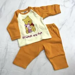 Disney くまのプーさん パジャマ上下セット 90cm