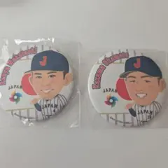 日本代表選手バッジ2個セット